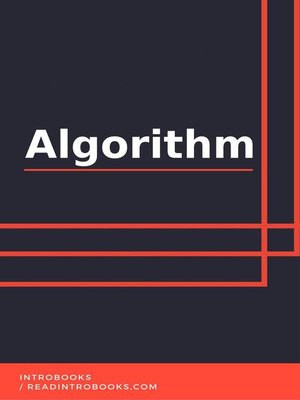 cover image of Algorithm